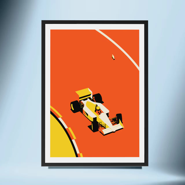 Watch out for that Pigeon! F1 - Car Print