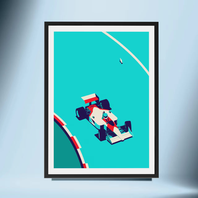 Watch out for that Pigeon! F1 - Car Print