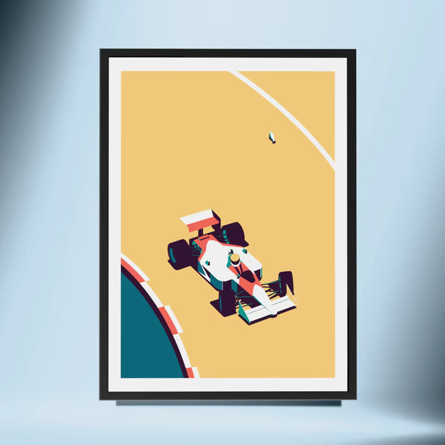 Watch out for that Pigeon! F1 - Car Print