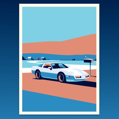 Corvette C4 Village stop