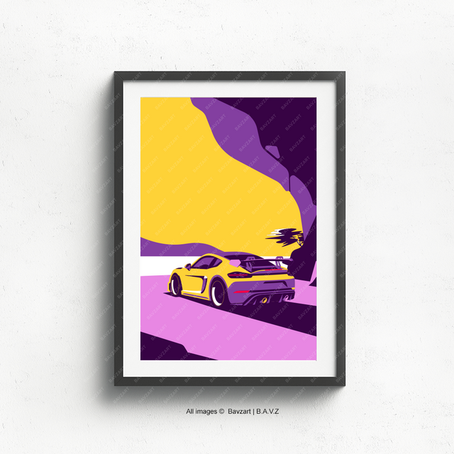 Cayman GT4 RS unleashed from the caves