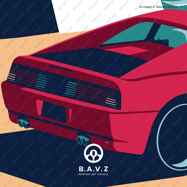 Ferrari 348 Speciale: Art in Motion by the Riviera