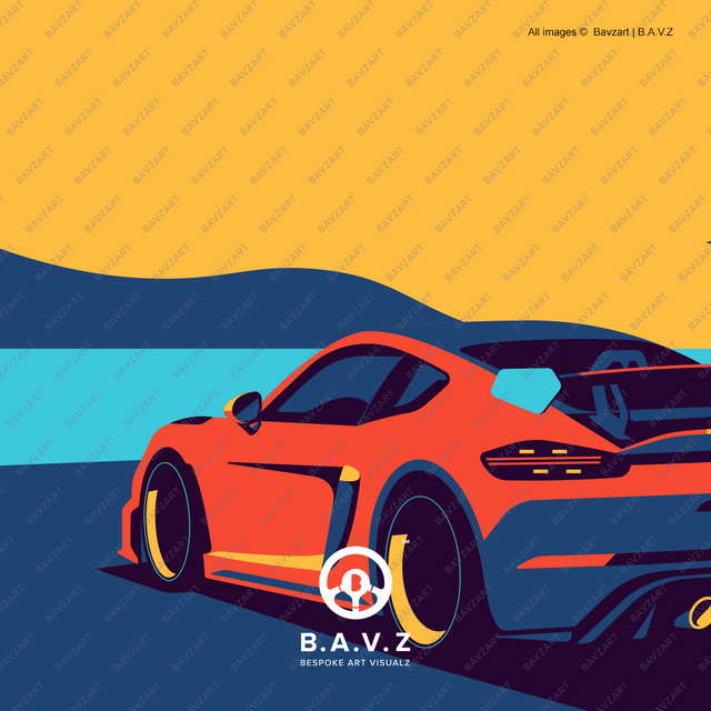 Cayman GT4 RS unleashed from the caves