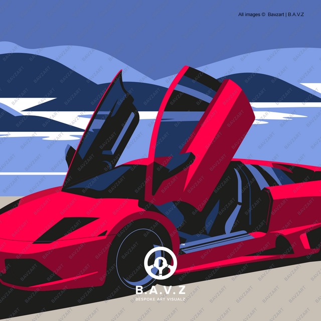 Sight for doors on Lamborghini LP640