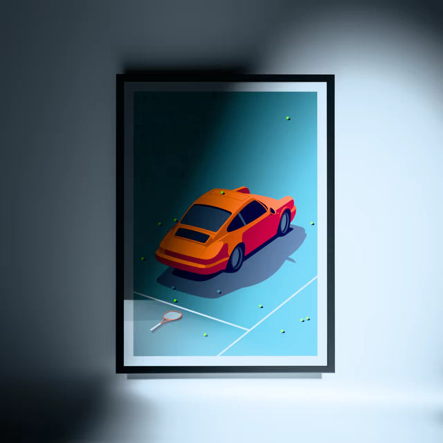 Topspin Turbo - Car Print
