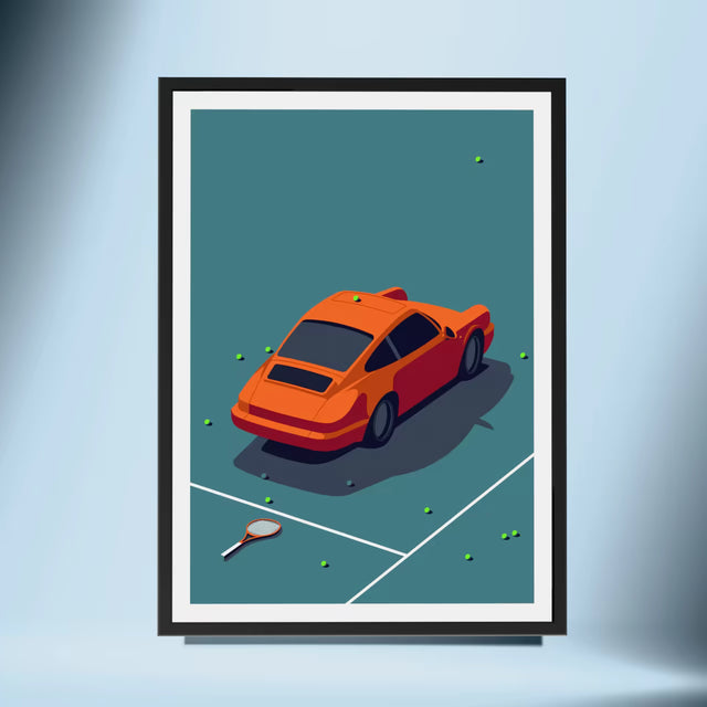 Topspin Turbo - Car Print