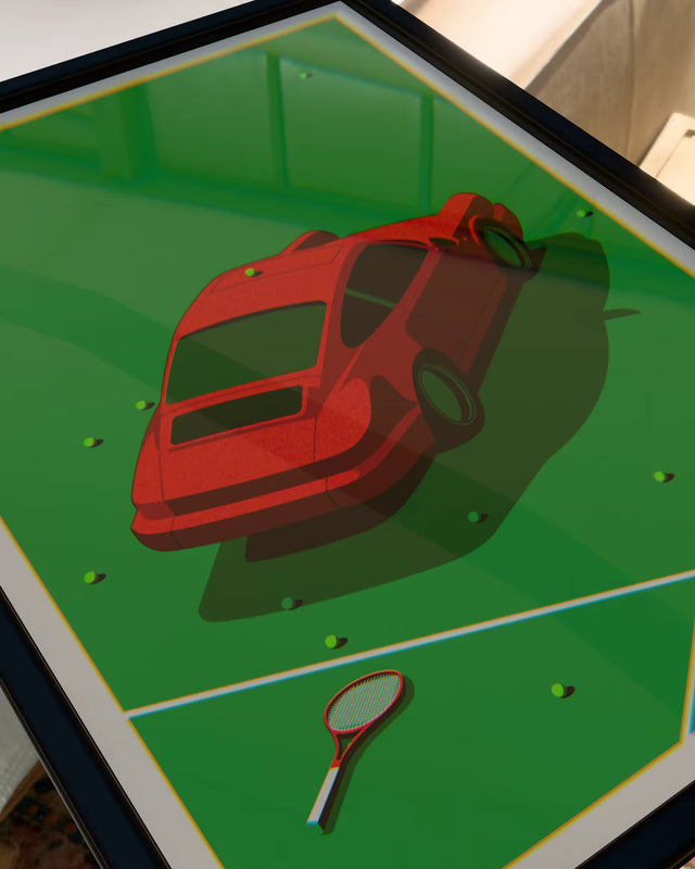 Topspin Turbo - Car Print