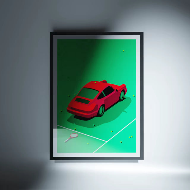 Topspin Turbo - Car Print