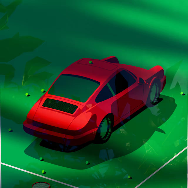 Topspin Turbo - Car Print