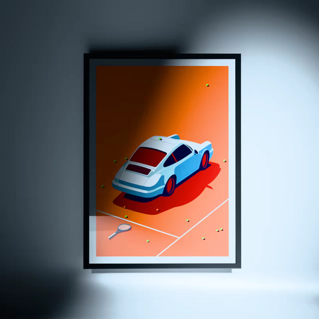 Topspin Turbo - Car Print