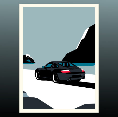 Road ahead with Porsche 997