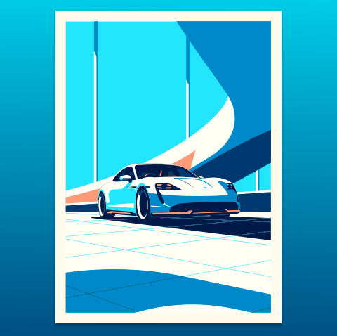 Mighty Porsche Taycan