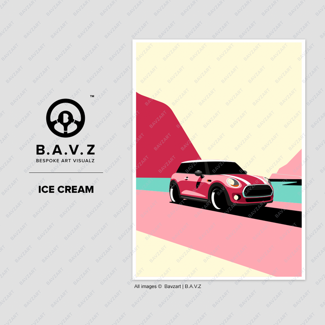 Super Retro Mini Cooper