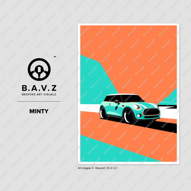 Super Retro Mini Cooper