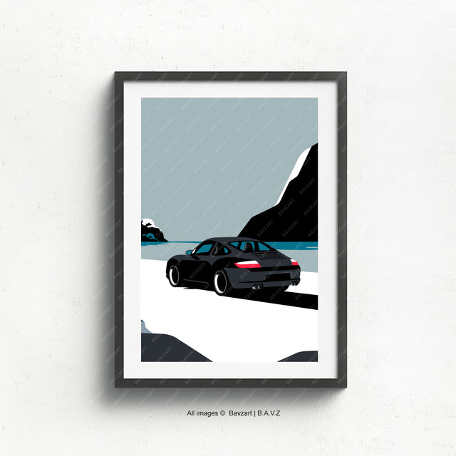 Road ahead with Porsche 997