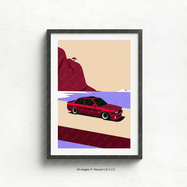 E30 BMW low rider