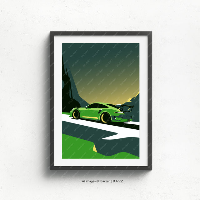 Climbing high! Porsche 911 GT3 RS