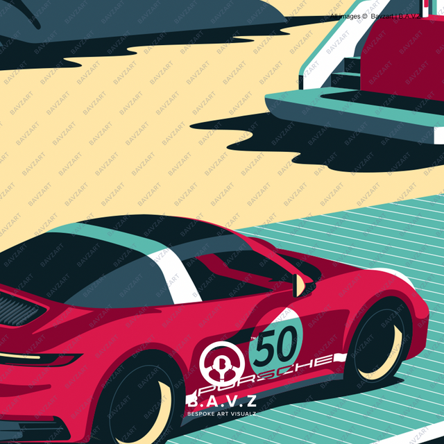 Targa on private island