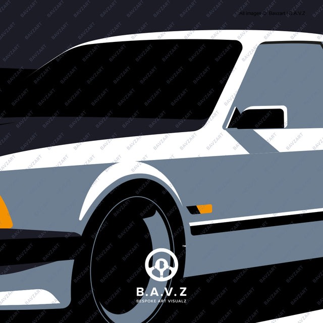 BMW e24 6 series art