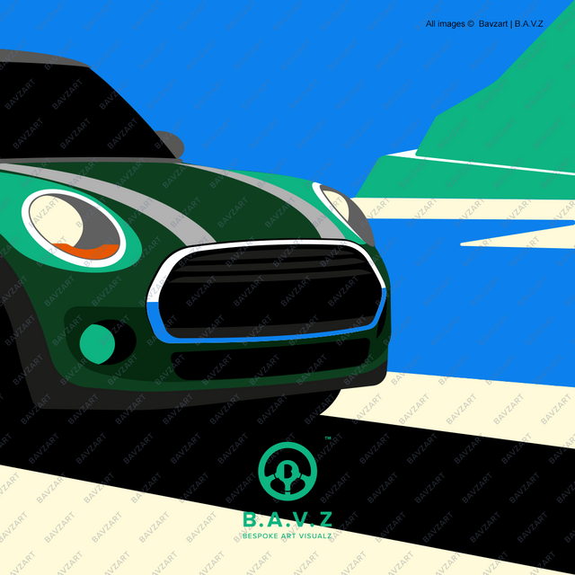 Super Retro Mini Cooper