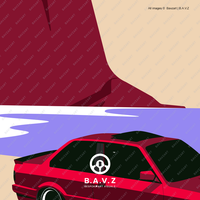 E30 BMW low rider