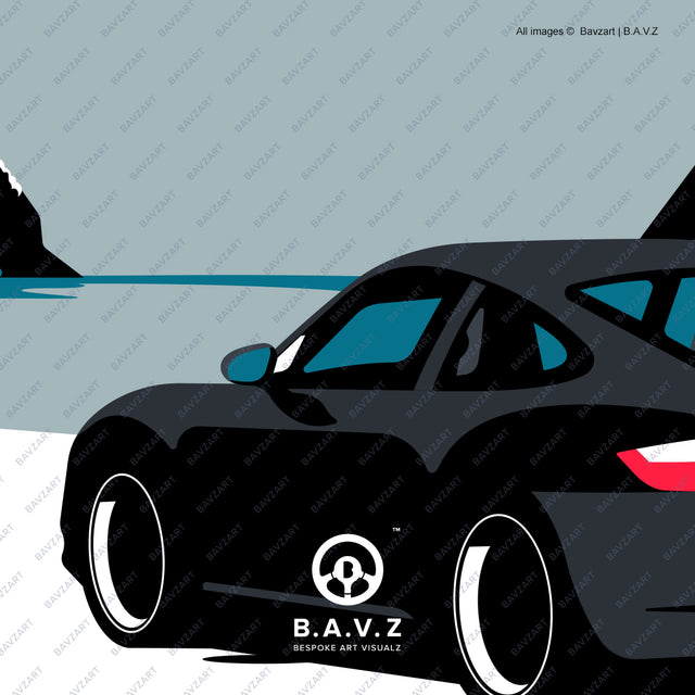 Road ahead with Porsche 997