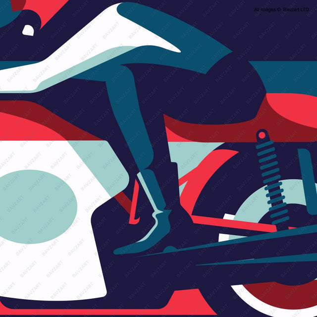 Agusta classic motorbike