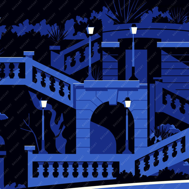 F1 Monte Carlo classic print