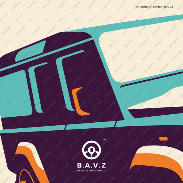Land Rover defender automotive art