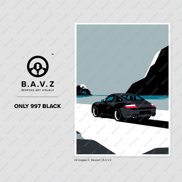 Road ahead with Porsche 997