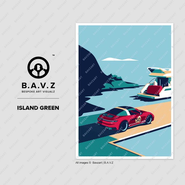 Targa on private island