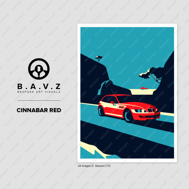 The travelling Z3M BMW