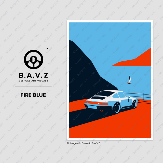 Sunset cliff with 993