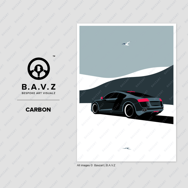 Gull spots Audi R8